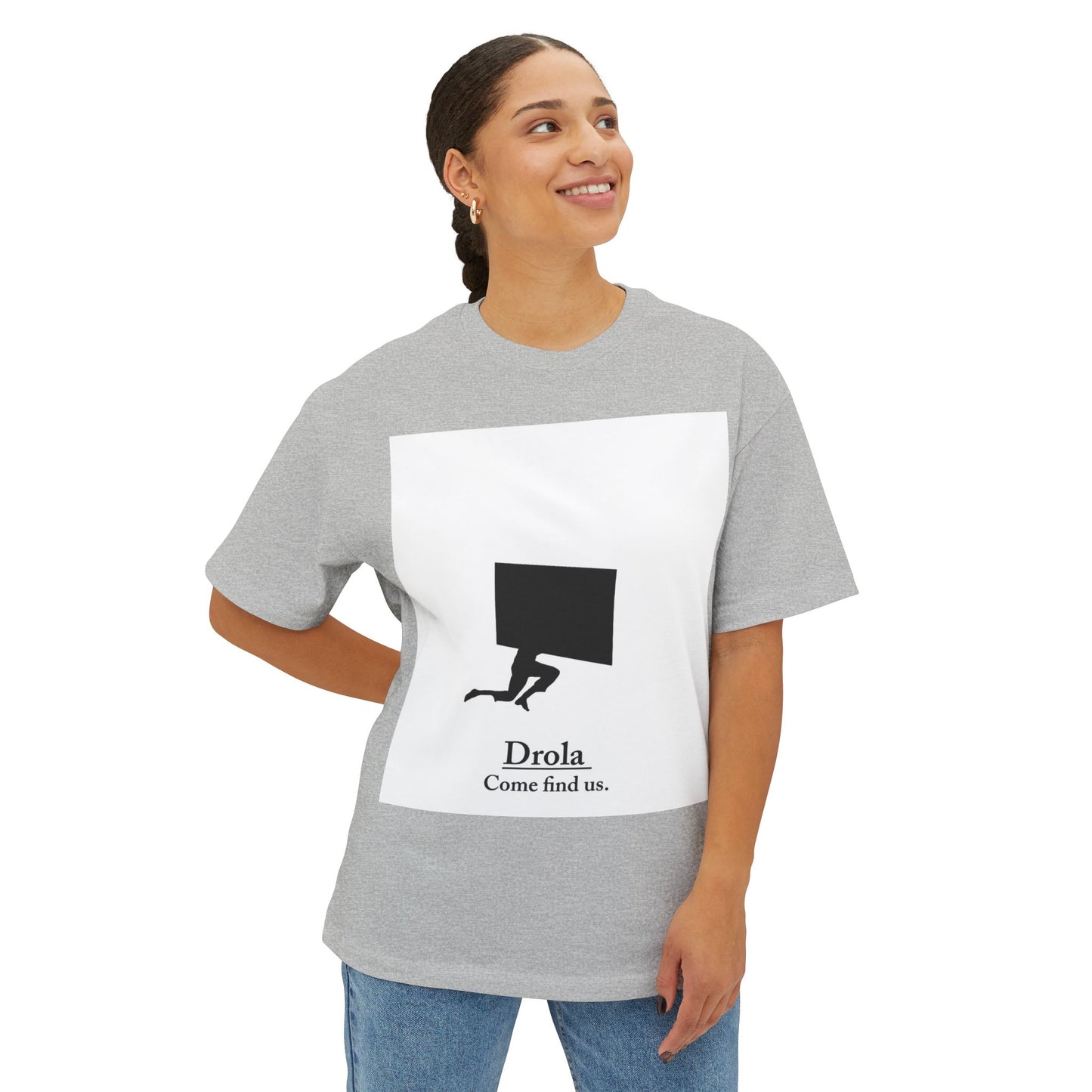 Drola Unisex Oversized Boxy Tee
