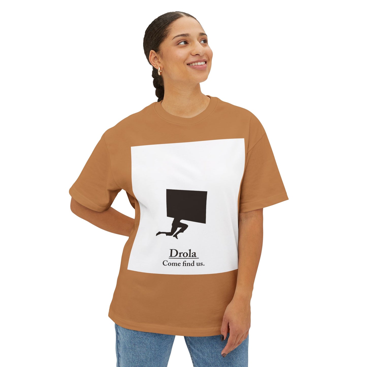 Drola Unisex Oversized Boxy Tee