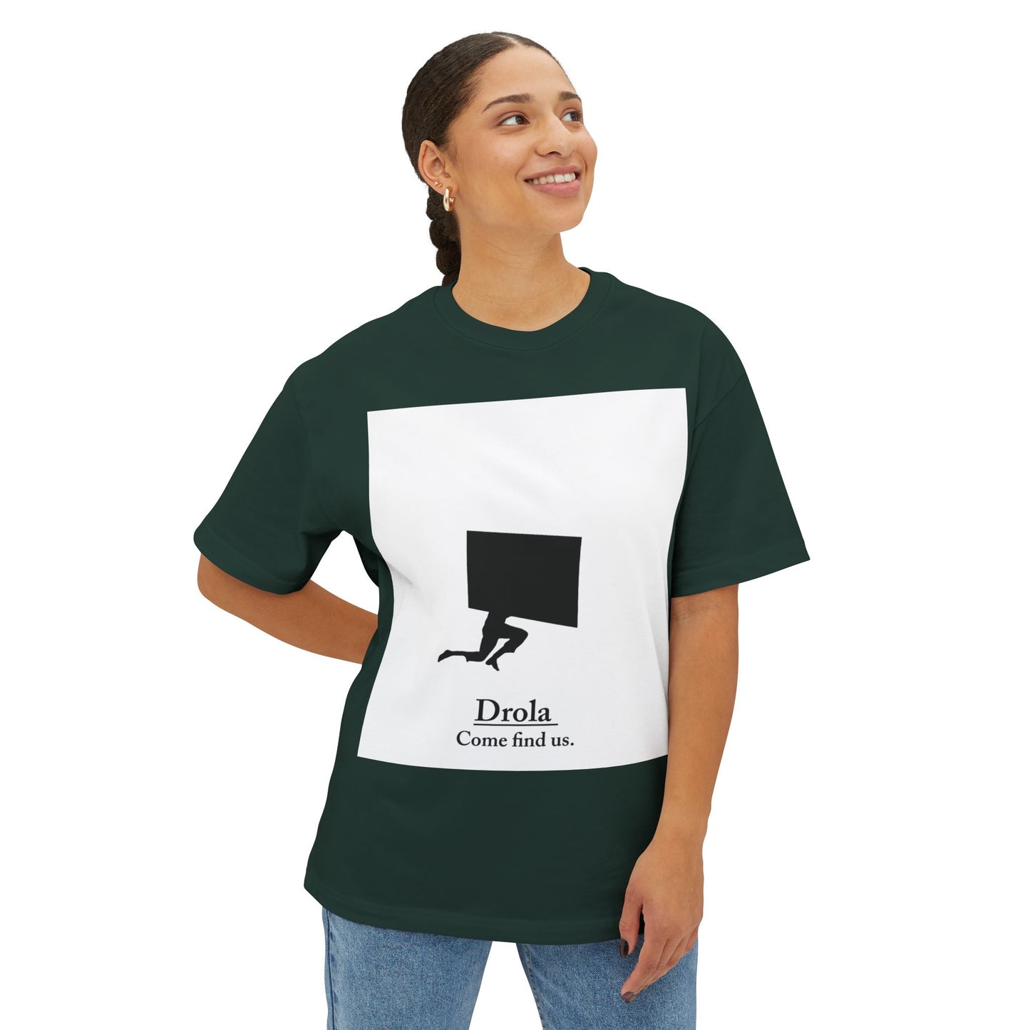 Drola Unisex Oversized Boxy Tee