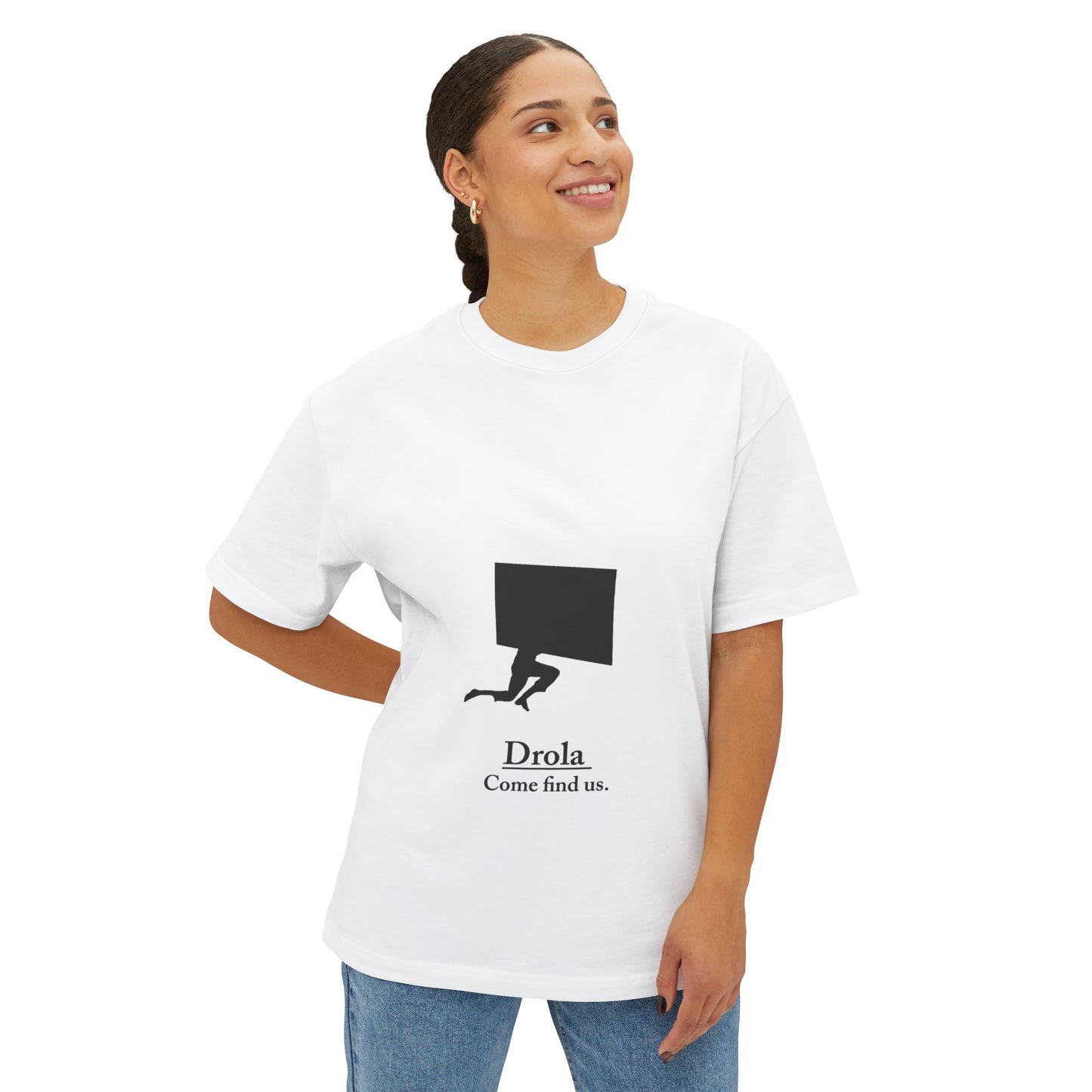 Drola Unisex Oversized Boxy Tee
