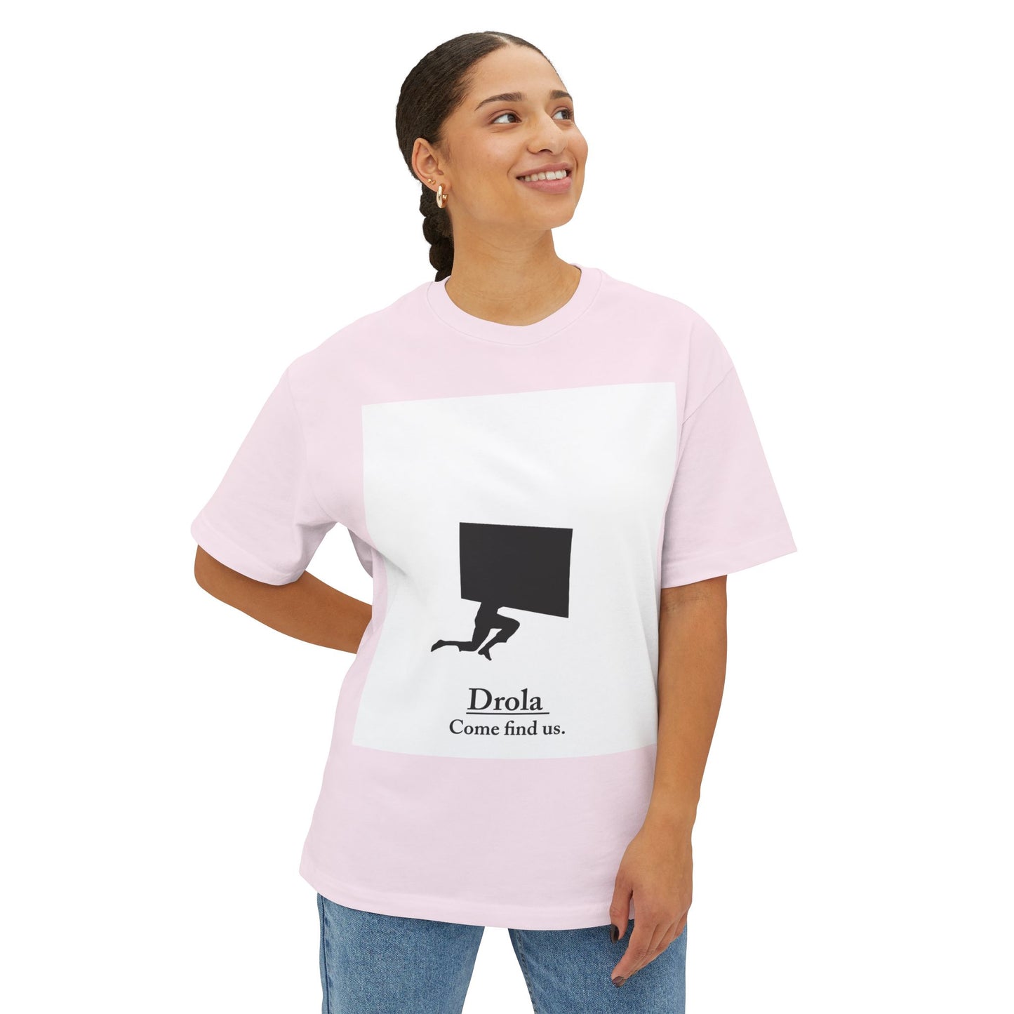 Drola Unisex Oversized Boxy Tee