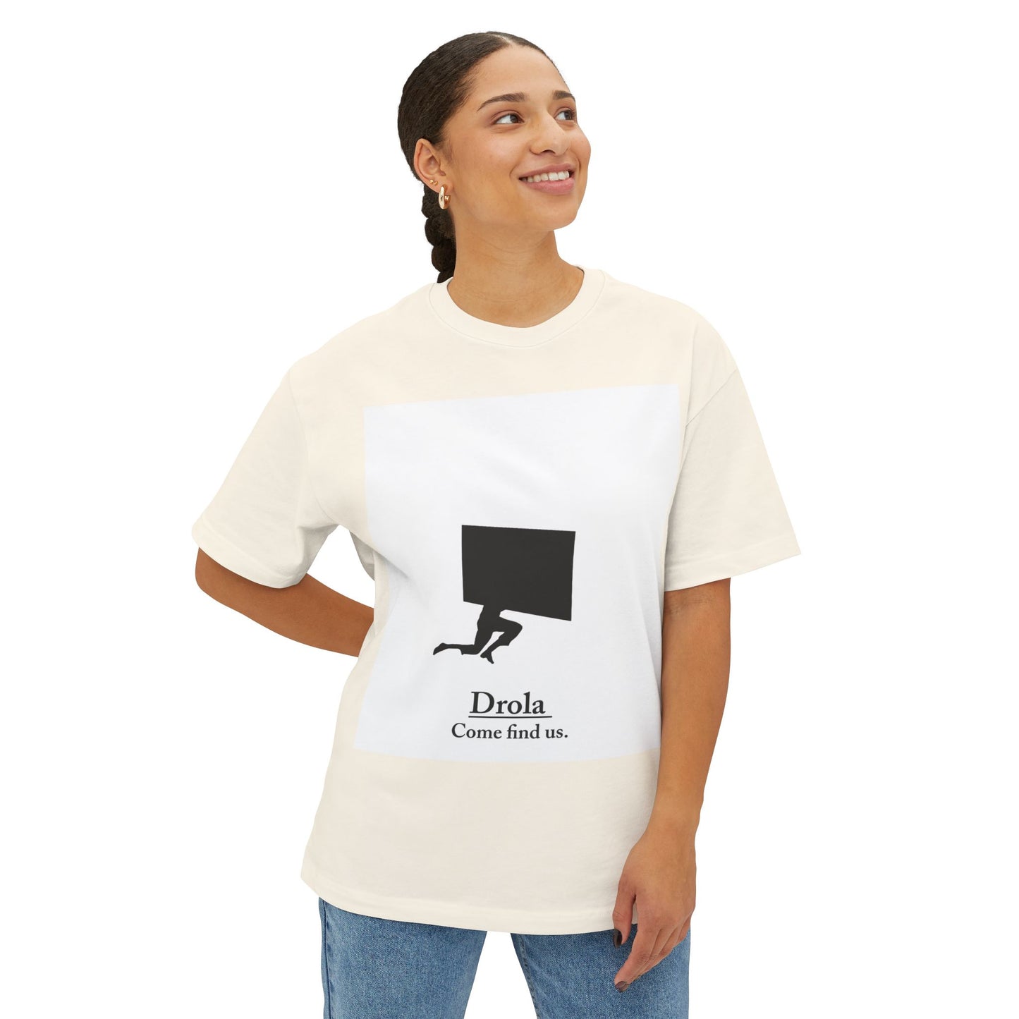 Drola Unisex Oversized Boxy Tee