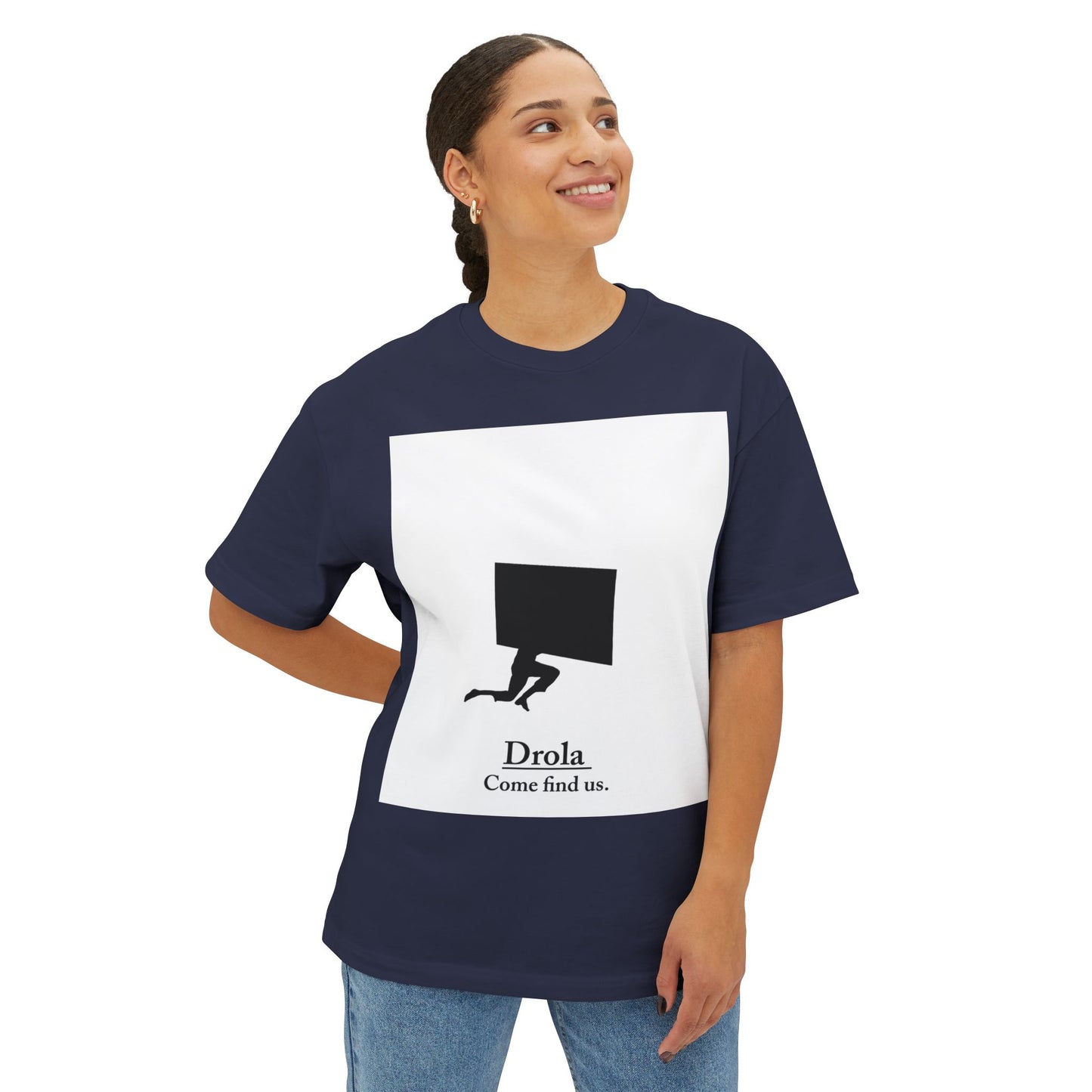 Drola Unisex Oversized Boxy Tee