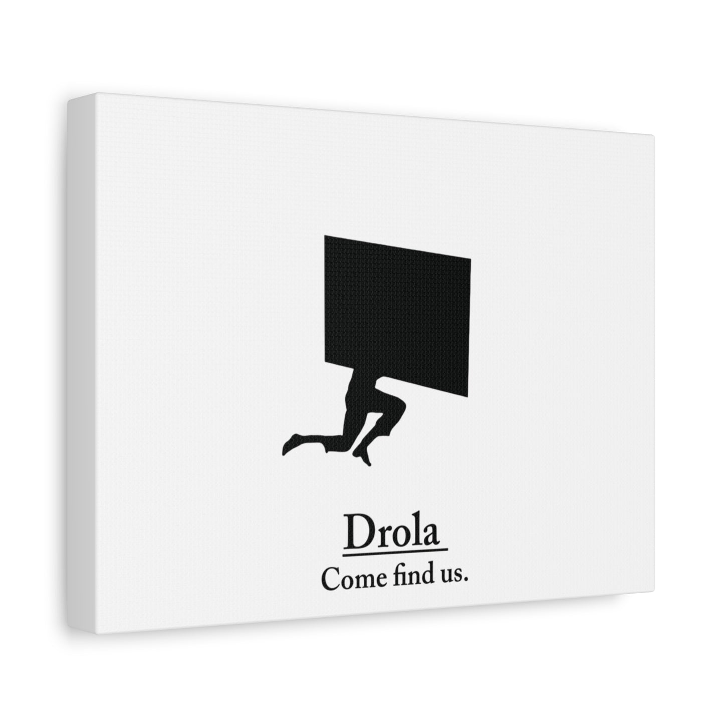Drola Modern Wall Art Canvas, Stretched Art Print, Minimalist Home Decor, Gift for Artists, Unique Artwork, Stylish Room Accent