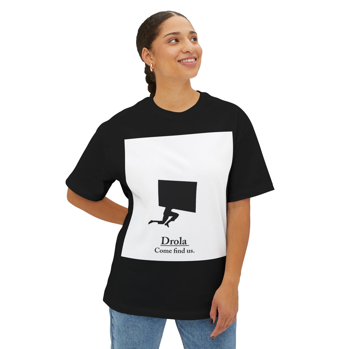 Drola Unisex Oversized Boxy Tee