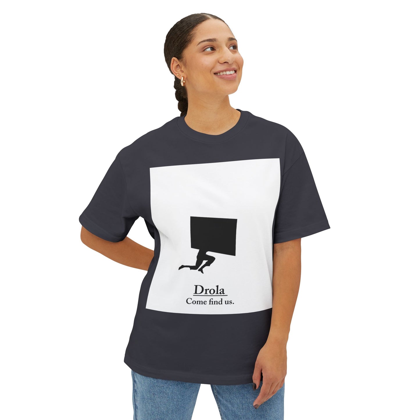 Drola Unisex Oversized Boxy Tee